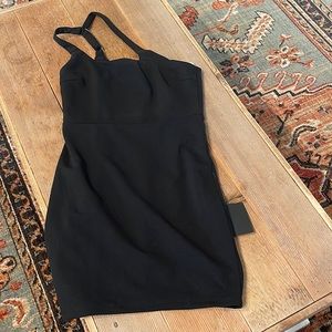 One shoulder mini dress